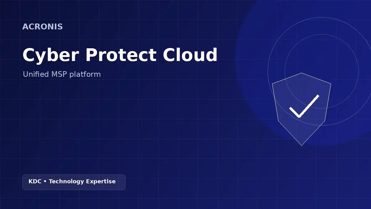 Acronis Cyber Protect Cloud