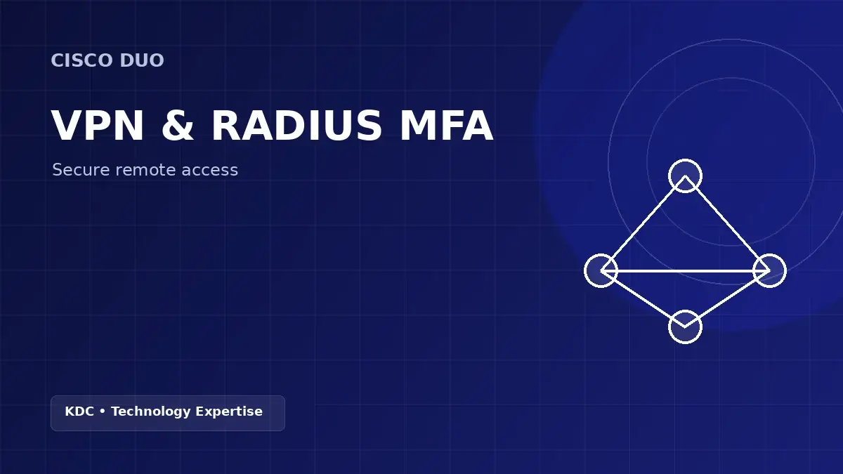 Cisco Duo VPN MFA