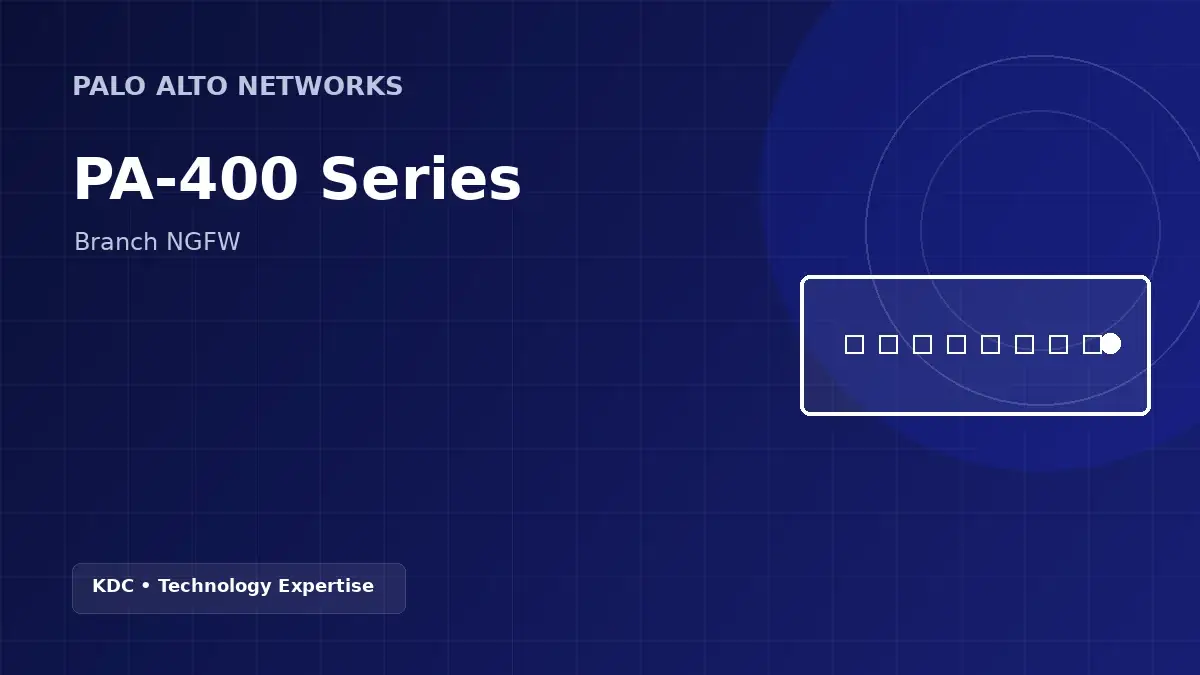 Palo Alto PA-400 Series